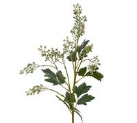 Hill Interiors Milk Thistle Bud Artificial Flower Spray in Green Hill Interiors Green