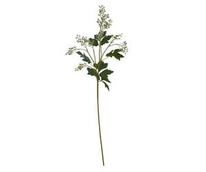 Hill Interiors Milk Thistle Bud Spray Artificial Flower - Plastic - L20 X W20 X H76 Cm - Green