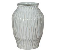 Hill Interiors Numa Ople Vase - Ceramic - L19 X W19 X H27 Cm - White
