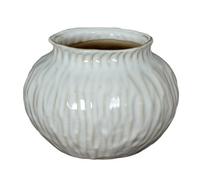 Hill Interiors Numa Squat Vase White (One Size)