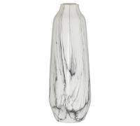 Hill Interiors Olpe Marble Vase In White White