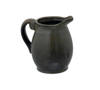 Hill Interiors Olpe Vase - Olive - 22cm x 15cm x 16cm - Olive - 100% Mixed