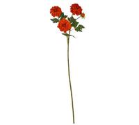 Hill Interiors Orange African Marigold Large Spray Artificial Flower - Plastic - L11 X W11 X H100 Cm - Red
