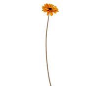 Hill Interiors Orange Gerbera Stem Artificial Flower - Plastic - L11 X W11 X H53 Cm - Orange