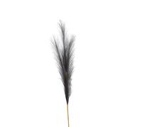 Hill Interiors Pampas Grass Artificial Flower - Grey - 120cm x 30cm x 30cm - Grey