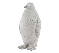Hill Interiors Penguin Stone Effect Statue in Mid Grey Hill Interiors Mid Grey
