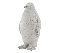 Hill Interiors Penguin Stone Effect Statue in Mid Grey Hill Interiors Mid Grey