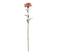Hill Interiors Pink Carnation Stem Artificial Flower - Plastic - L11 X W10 X H56 Cm - Pink