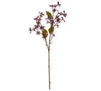 Hill Interiors Purple Vernicia Fordii Spray Artificial Flower - Plastic - L22 X W10 X H63 Cm - Purple