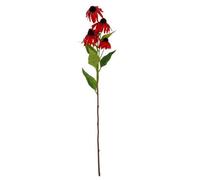Hill Interiors Red Echinacea Spray Artificial Flower - Plastic - L23 X W13 X H75 Cm - Red