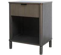 Hill Interiors Reed Collection 1 Cabinet - Brown - 58cm x 33cm x 45cm - Brown - 100% Mixed