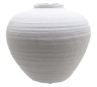 Hill Interiors Regola Matt Ceramic Vase in White