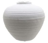 Regola Ceramic Matte Vase Hill Interiors White One Size