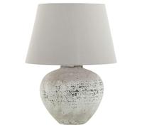 Hill Interiors Regola Stone Effect Table Lamp - Stone - 64cm x 49cm x 49cm - Stone - 100% Mixed