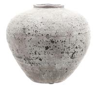 Hill Interiors Regola Stone Effect Vase - Stone - 26cm x 28cm x 28cm - Stone