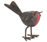 Hill Interiors Rocky Robin Ornament Brown/red (One Size)