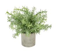Hill Interiors Rosemary Potted Stone Effect Faux Plant