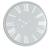 Hill Interiors Rothay Wall Clock - Grey - 49cm x 4cm x 49cm - Grey - 100% Mixed