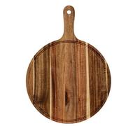 Hill Interiors Round Acacia Serving Board - L31 X W43 X H1 Cm - Brown