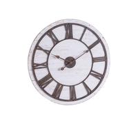 Hill Interiors Rustic Wall Clock In Light Brown Light Brown