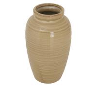 Hill Interiors Sabbia Collection Brindled Amphora Vase - Ceramic - L18 X W18 X H31 Cm - Brown