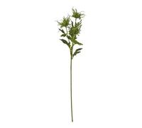 Hill Interiors Sea Holly Spray Artificial Flower Green (One Size)
