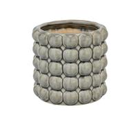 Hill Interiors Seville Collection Bubble Planter - Grey - 15cm x 16cm x 16cm - Grey