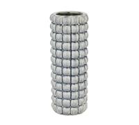 Hill Interiors Seville Collection Bubble Vase - Grey - 32cm x 12cm x 12cm - Grey