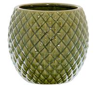 Hill Interiors Seville Collection Diamond Planter (20cm x 19cm x 19cm) (Olive)