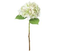 Hill Interiors Shabby Single Hydrangea Artificial Flower - Plastic - L30 X W30 X H50 Cm - Green