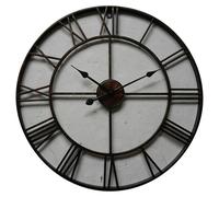 Hill Interiors Skeleton Wall Clock Bronze (One Size)