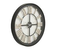 Skeleton Wall Clock Hill Interiors Black One Size