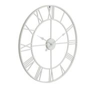 Hill Interiors Skeleton Wall Clock - White - One Size - White - 100% Mixed