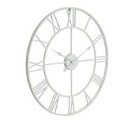 Hill Interiors Skeleton Wall Clock - White - White - One Size