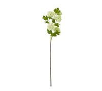 Hill Interiors Snowball Viburnum Artificial Flower Spray Green (One Size)