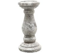 Hill Interiors Stone Effect Candle Holder - Stone