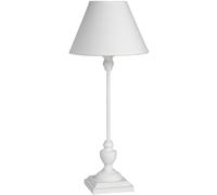 Hill Interiors Symi Slim Table Lamp (UK Plug) in White Hill Interiors White
