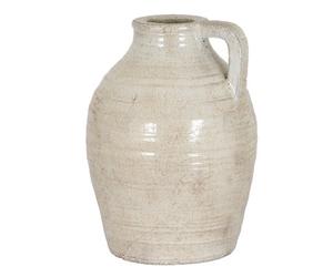 Hill Interiors Tarn Collection Ceramic Jug White (23Cm X 16Cm X 16Cm)