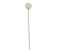 Hill Interiors The Natural Garden Collection Allium Artificial Flower White (One Size)