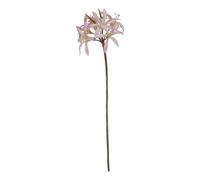 Hill Interiors The Natural Garden Collection Lily Stem Artificial Flower - Pink/Green - One Size - Pink/Green