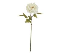 Hill Interiors The Natural Garden Collection Peony Artificial Flower White (52Cm)