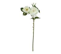 Hill Interiors The Natural Garden Collection Rose Artificial Flower - White - One Size