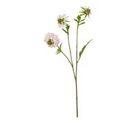 Hill Interiors The Natural Garden Collection Scabious Stem Artificial Plant - Pink - One Size - Pink