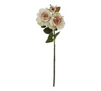 Hill Interiors The Natural Garden Collection Tea Rose Artificial Flower - Pale Pink - One Size - Pale Pink
