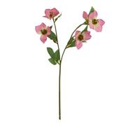 Hill Interiors The Natural Garden Collection Varigated Hellibore Artificial Flower - Pink - One Size