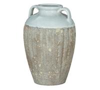 Hill Interiors Thorne Large Amphora Vase - Ceramic - L21 X W21 X H32 Cm - White