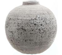 Tiber Stone Ceramic Vase Hill Interiors Grey One Size