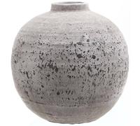 Hill Interiors Tiber Stone Ceramic Vase in Grey Hill Interiors Grey