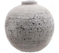 Hill Interiors Tiber Stone Ceramic Vase28cm x 28cm x 28cm Grey HI4572