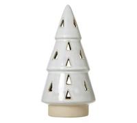 Hill Interiors Tree Cut-Out Christmas Decoration White (15Cm X 7Cm X 7Cm)